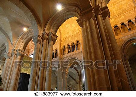 Romanesque arches, S? Patriarcal Lisbon Cathedral- Alfama, Lisbon, Portugal. View Large Photo Image Stock Photo - Romanesque arches, S? Patriarcal Lisbon Cathedral- Alfama, Lisbon, Portugal.. Fotosearch