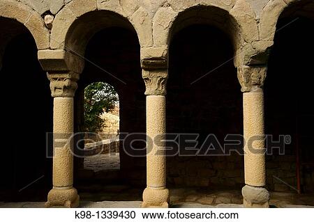 Romanesque chapel of Mur Montsec d? Ares Lleida Pyrenees Mountains Catalonia Spain. View Large Photo Image Stock Image - Romanesque chapel of Mur Montsec d? Ares Lleida Pyrenees Mountains Catalonia Spain.. Fotosearch