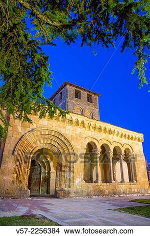 Romanesque church, night view. Sotosalbos, Segovia province, Castilla Leon, Spain. View Large Photo Image Picture - Romanesque church, night view. Sotosalbos, Segovia province, Castilla Leon, Spain.. Fotosearch