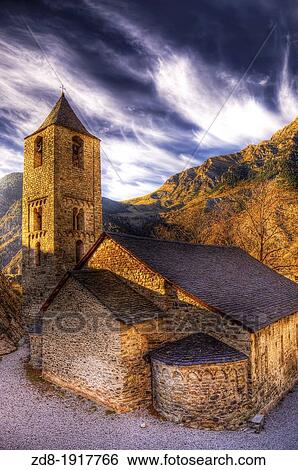 Romanesque church of Sant Joan, Boi, Lleida province, Catalonia, Spain View Large Photo Image Stock Photograph - Romanesque church of Sant Joan, Boi, Lleida province, Catalonia, Spain. Fotosearch