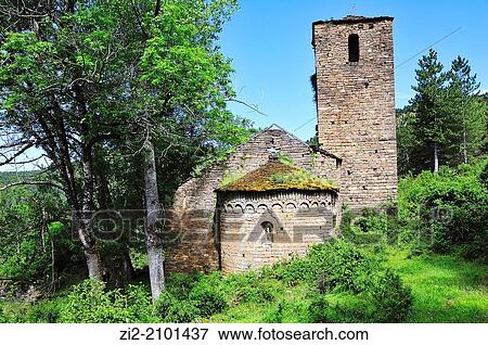 Romanesque church ruins, Larrosa, Aragonese Pyrenees, Huesca province, Spain View Large Photo Image Stock Photo - Romanesque church ruins, Larrosa, Aragonese Pyrenees, Huesca province, Spain. Fotosearch