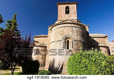 Romanesque monastery of Santa Maria - L? Estany - Bages - Barcelona - Catalonia - Spain - Europe View Large Photo Image Stock Photography - Romanesque monastery of Santa Maria - L? Estany - Bages - Barcelona - Catalonia - Spain - Europe. Fotosearch