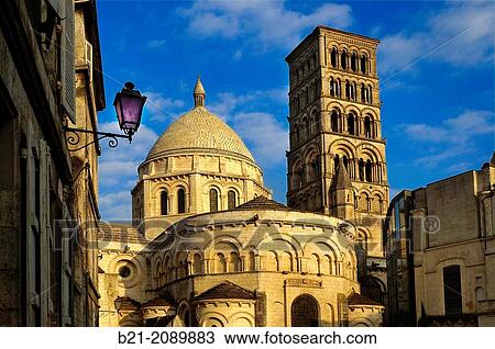Romanesque Saint-Pierre cathedral, Angoul? me, Charente, Poitou-Charentes, France View Large Photo Image Stock Image - Romanesque Saint-Pierre cathedral, Angoul? me, Charente, Poitou-Charentes, France. Fotosearch