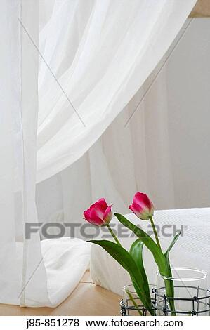 Stock Photo - Romantic bedroom. Fotosearch