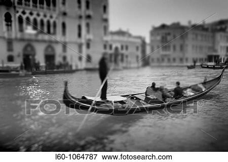 Romantic Gondola in Venice, Italy View Large Photo Image Stock Photo - Romantic Gondola in Venice, Italy. Fotosearch