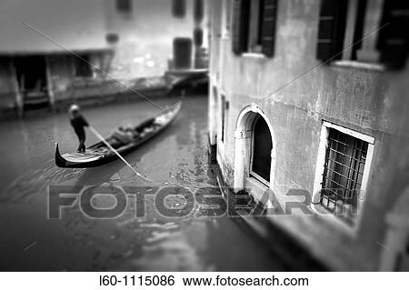 Romantic Gondola, Venice, Italy View Large Photo Image Stock Photograph - Romantic Gondola, Venice, Italy. Fotosearch