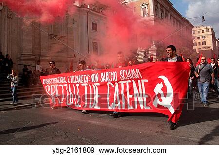 Rome, Italy. 12th April 2014. The Housing Movement and Anti Austerity demonstration in Rome, Italy View Large Photo Image Stock Photo - Rome, Italy. 12th April 2014. The Housing Movement and Anti Austerity demonstration in Rome, Italy. Fotosearch
