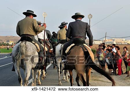Stock Image - Romer? a de la Virgen de la Luz. Tarifa. CBdiz province. Andalusia. Spain. Fotosearch