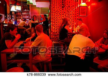 Ron con Soda bar in the area known as the Bermuda triangle with many nightclubs bars and restaurants Vienna, Austria View Large Photo Image Stock Photo - Ron con Soda bar in the area known as the Bermuda triangle with many nightclubs bars and restaurants Vienna, Austria. Fotosearch