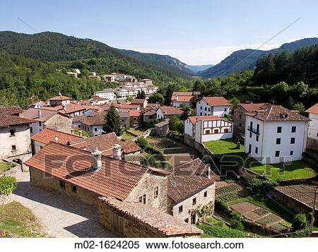 Roncal Village at Roncal Valley in Pyrenees Mountains, Navarre, Spain View Large Photo Image Stock Photography - Roncal Village at Roncal Valley in Pyrenees Mountains, Navarre, Spain. Fotosearch