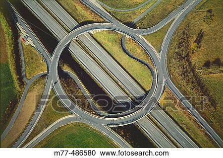 Rondell, roads in landscape, meeting point, aerial view. Kristianstad, Sk? ne, Sweden View Large Photo Image Stock Image - Rondell, roads in landscape, meeting point, aerial view. Kristianstad, Sk? ne, Sweden. Fotosearch