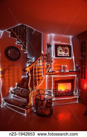 Rooms painted with light, Valencia, Spain. View Large Photo Image Stock Image - Rooms painted with light, Valencia, Spain.. Fotosearch