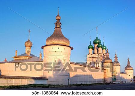 Picture - Rostov Kremlin, Rostov, Yaroslavl region, Russia. Fotosearch
