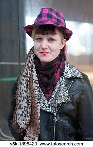 Rotterdam, Netherlands. Portrait of a young, fashionable woman at Rotterdam Central Station. View Large Photo Image Stock Image - Rotterdam, Netherlands. Portrait of a young, fashionable woman at Rotterdam Central Station.. Fotosearch
