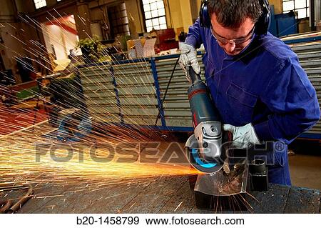 Rough grinding, forging, metalworking process, grinding machine with abrasive wheel, metallurgy, Legazpi, Gipuzkoa, Euskadi, Spain View Large Photo Image Stock Photo - Rough grinding, forging, metalworking process, grinding machine with abrasive wheel, metallurgy, Legazpi, Gipuzkoa, Euskadi, Spain. Fotosearch