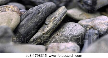 Stock Photography - Round rocks. Fotosearch