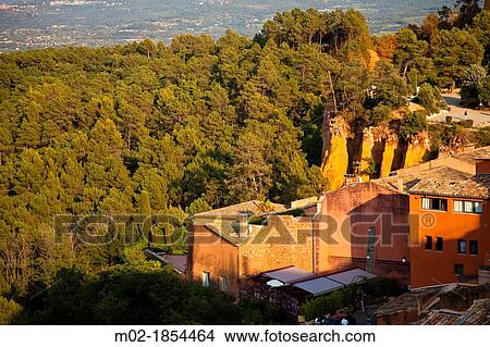 Roussillon, Vaucluse, Provence, France View Large Photo Image Picture - Roussillon, Vaucluse, Provence, France. Fotosearch