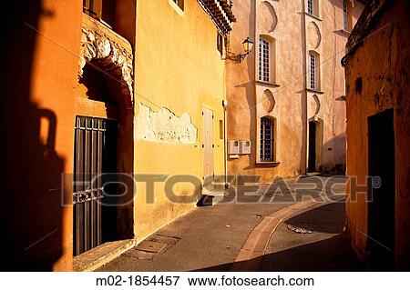 Roussillon, Vaucluse, Provence, France View Large Photo Image Stock Photo - Roussillon, Vaucluse, Provence, France. Fotosearch
