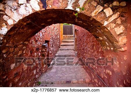 Roussillon, Vaucluse, Provence, France View Large Photo Image Stock Photo - Roussillon, Vaucluse, Provence, France. Fotosearch