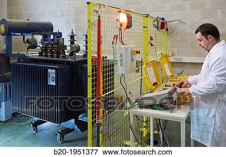 Routine testing and type of electrical transformer, Low voltage electric Laboratory, Certification of electrical equipment, Technological Services to Industry. Tecnalia Research & innovation, Bizkaia, Basque Country, Spain. View Large Photo Image Stock Photo - Routine testing and type of electrical transformer, Low voltage electric Laboratory, Certification of electrical equipment, Technological Services to Industry. Tecnalia Research & innovation, Bizkaia, Basque Country, Spain.. Fotosearch
