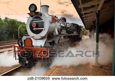Stock Photo - rovos rail. africa.. Fotosearch