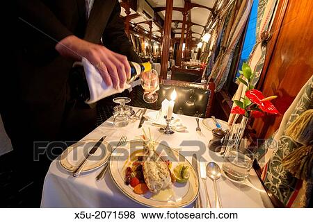 Rovos rail run privately owned luxury trains throughout Southern Africa. Dubbed the most luxurious train in the world, it is certainly five star and beautifully appointed. View Large Photo Image Stock Photo - Rovos rail run privately owned luxury trains throughout Southern Africa. Dubbed the most luxurious train in the world, it is certainly five star and beautifully appointed.. Fotosearch