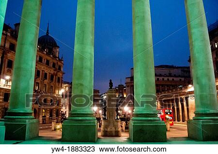 Royal Exchange building at night, City of London, UK View Large Photo Image Stock Image - Royal Exchange building at night, City of London, UK. Fotosearch