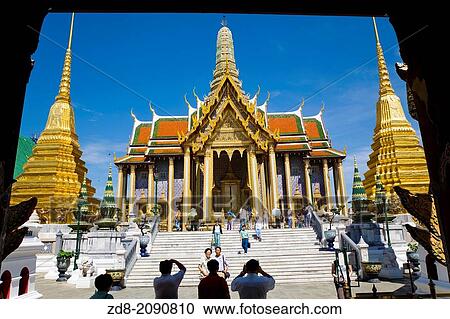 Royal Palace, Bangkok, Thailand View Large Photo Image Stock Image - Royal Palace, Bangkok, Thailand. Fotosearch