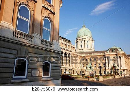 Stock Photo - Royal Palace, Budapest, Hungary. Fotosearch
