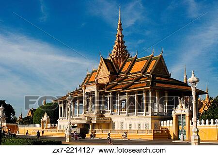 Royal Palace. Phnom Penh. The Royal Palace in Phnom Penh was constructed over a century ago to serve as the residence of the King of Cambodia View Large Photo Image Stock Photo - Royal Palace. Phnom Penh. The Royal Palace in Phnom Penh was constructed over a century ago to serve as the residence of the King of Cambodia. Fotosearch