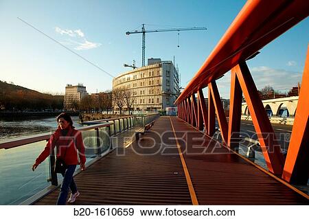 Royal Society Bridge on the River Urumea, cranes, construction of building, Donostia, San Sebastian, Gipuzkoa, Basque Country, Spain View Large Photo Image Stock Photo - Royal Society Bridge on the River Urumea, cranes, construction of building, Donostia, San Sebastian, Gipuzkoa, Basque Country, Spain. Fotosearch