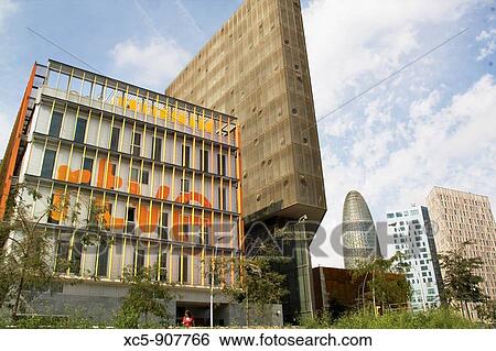 RTVE building, 22@, Barcelona, Catalonia, Spain View Large Photo Image Stock Photograph - RTVE building, 22@, Barcelona, Catalonia, Spain. Fotosearch