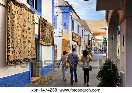 Rugs of Arraiolos Fair, Arraiolos, Alentejo, Portugal, Europe View Large Photo Image Stock Photo - Rugs of Arraiolos Fair, Arraiolos, Alentejo, Portugal, Europe. Fotosearch