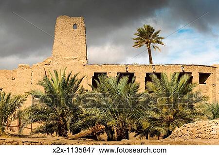 Ruin of mud brick fortifications, Figuig, province of Figuig, Oriental Region, Morocco View Large Photo Image Stock Photo - Ruin of mud brick fortifications, Figuig, province of Figuig, Oriental Region, Morocco. Fotosearch