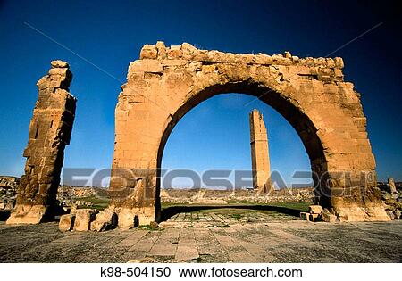 Ruinas de la mezquita Ulu Cami(s. VIII). Harran. Southeast Anatolia. Turkey. View Large Photo Image Stock Image - Ruinas de la mezquita Ulu Cami(s. VIII). Harran. Southeast Anatolia. Turkey.. Fotosearch