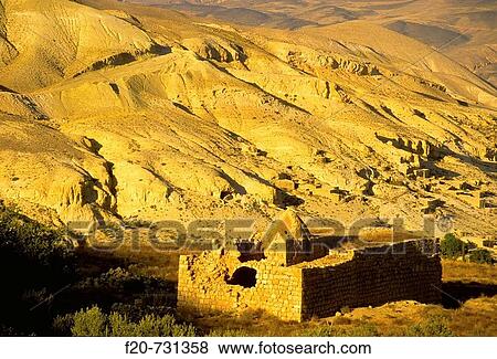 Stock Photo - Ruins near Ash Shawbak, Jordan. Fotosearch
