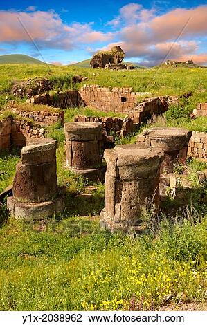 Ruins of a Zoroastrian Fire Temple at Ani archaelogical site on the Ancient Silk Road, Kars, Anatolia, Turkey. View Large Photo Image Stock Image - Ruins of a Zoroastrian Fire Temple at Ani archaelogical site on the Ancient Silk Road, Kars, Anatolia, Turkey.. Fotosearch