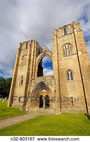 Ruins of Elgin Cathedral(S. XIV). Elgin. Aberdeenshire. Scotland. U. K. View Large Photo Image Stock Photo - Ruins of Elgin Cathedral(S. XIV). Elgin. Aberdeenshire. Scotland. U. K.. Fotosearch