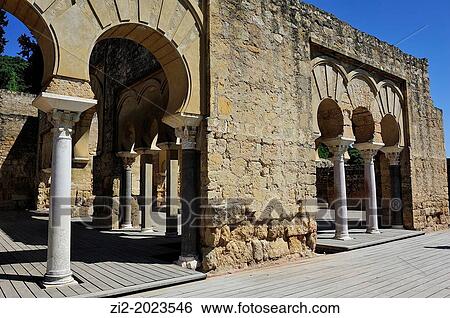 Ruins of the Arabic city of Medina Azahara, Cordoba province, Andalusia, Spain View Large Photo Image Stock Photograph - Ruins of the Arabic city of Medina Azahara, Cordoba province, Andalusia, Spain. Fotosearch