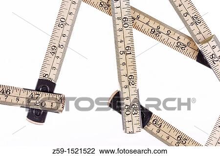 Stock Image - ruler with metric and inch system. Fotosearch
