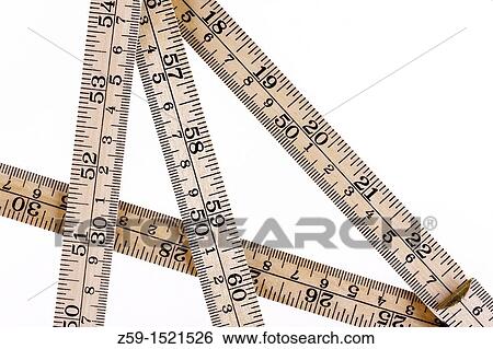 Stock Photograph - ruler with metric and inch system. Fotosearch