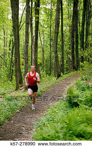 Stock Image - Runner. Fotosearch