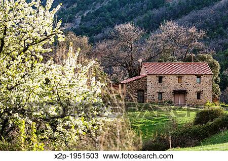 Rural home in Ainsa, Huesca, Spain View Large Photo Image Stock Image - Rural home in Ainsa, Huesca, Spain. Fotosearch