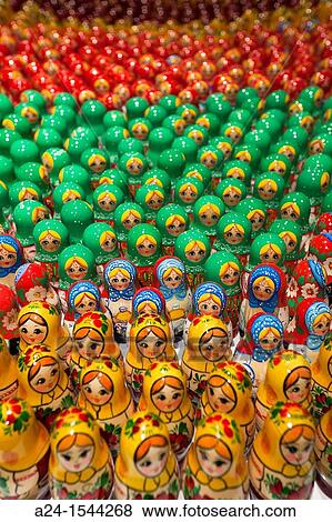 Rusia, San Petersburg City, Matrioshkas shop. View Large Photo Image Stock Photo - Rusia, San Petersburg City, Matrioshkas shop.. Fotosearch