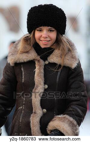 Russia, Moscow, Ukrainian woman View Large Photo Image Stock Image - Russia, Moscow, Ukrainian woman. Fotosearch
