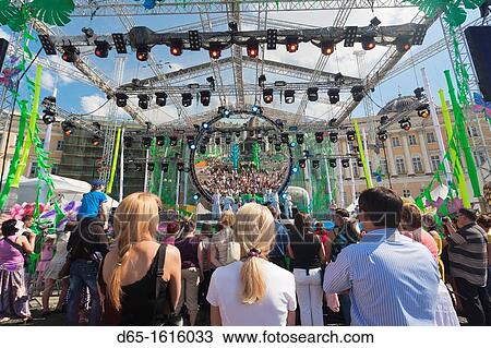 Russia, Saint Petersburg, Center, Dvotsovaya Square, childrens festival, NR View Large Photo Image Stock Image - Russia, Saint Petersburg, Center, Dvotsovaya Square, childrens festival, NR. Fotosearch