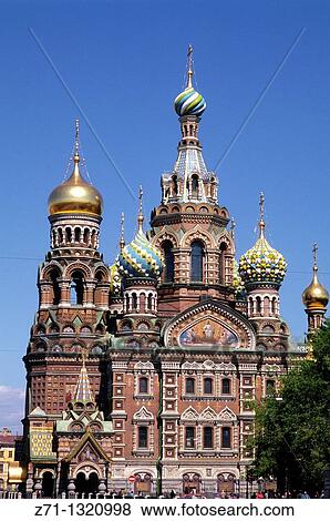 Russia, St Petersburg, Resurrection Church. View Large Photo Image Stock Photo - Russia, St Petersburg, Resurrection Church.. Fotosearch