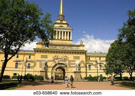 Russia. St. Petersburg. The Admiralty. View Large Photo Image Stock Image - Russia. St. Petersburg. The Admiralty.. Fotosearch