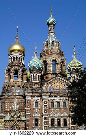 Russia, St Petersburg, The Church of Our Savior on the Spilled Blood Where Tsar Alexander II was assasinated in 1881 View Large Photo Image Stock Photo - Russia, St Petersburg, The Church of Our Savior on the Spilled Blood Where Tsar Alexander II was assasinated in 1881. Fotosearch
