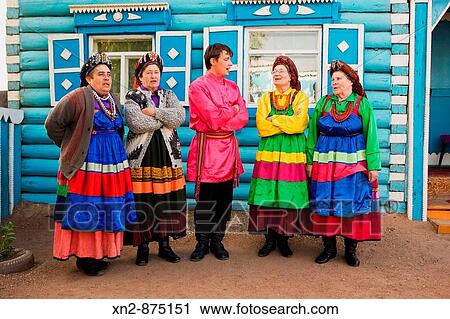 Russia. Tarbagatai Villlage of Old Believers of original Russian Orthodox. Ladies Belina Choir, founded 25 years ago View Large Photo Image Stock Image - Russia. Tarbagatai Villlage of Old Believers of original Russian Orthodox. Ladies Belina Choir, founded 25 years ago. Fotosearch